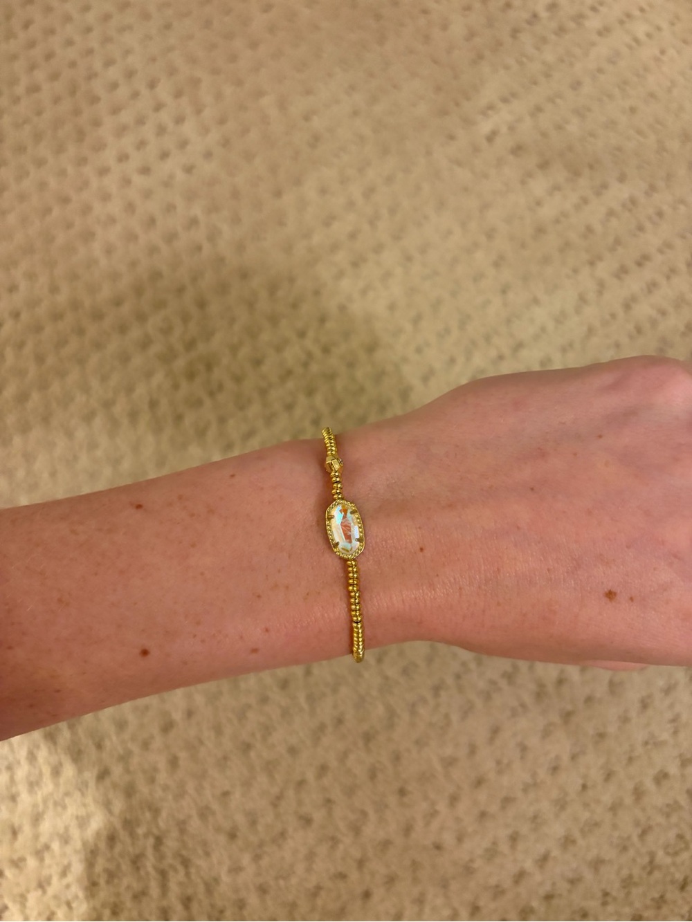 Kendra Scott Bracelet with Iridescent Stone